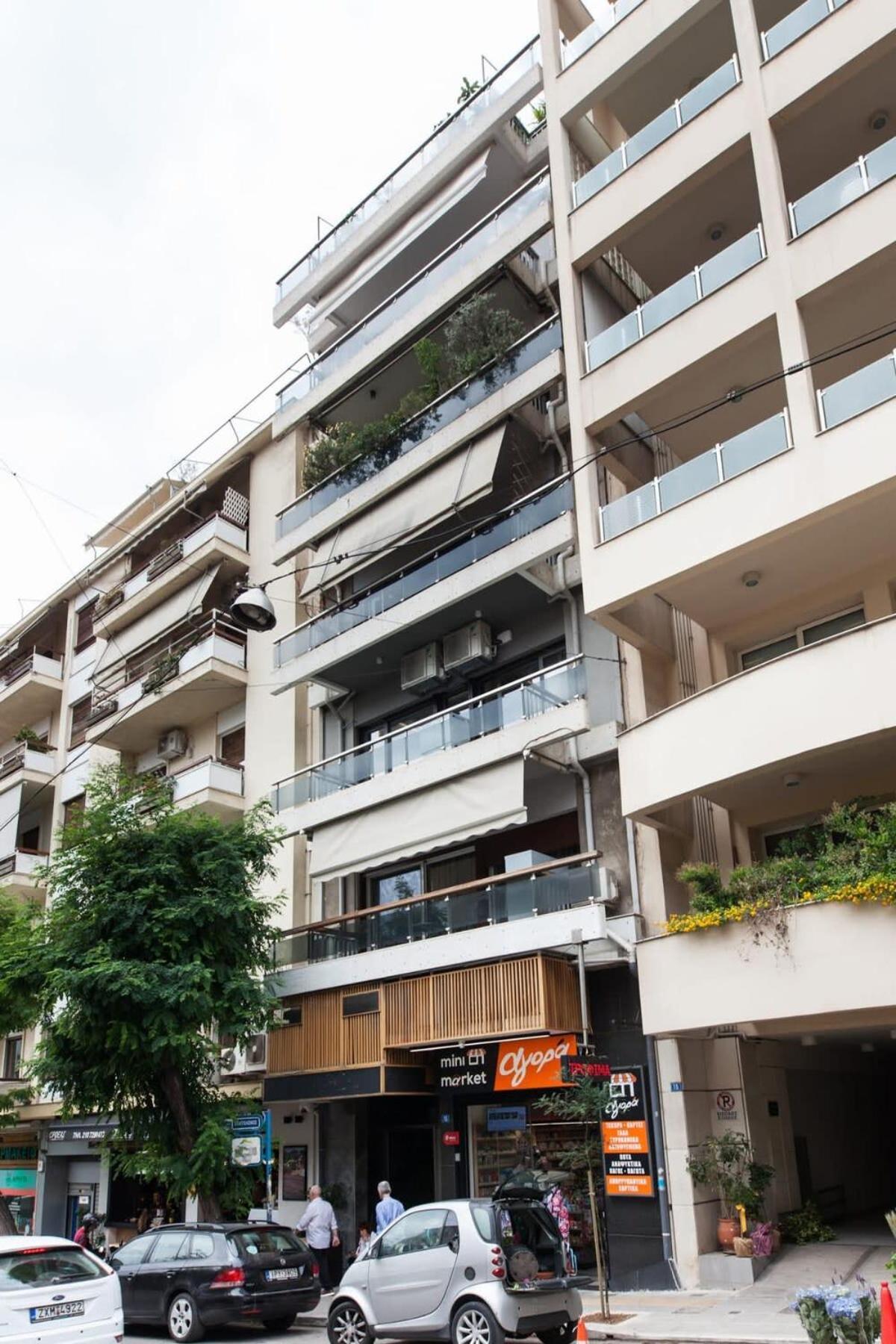 Elegant Urban Escape 1 Bd Apt In Kolonaki Apartment Атина Екстериор снимка