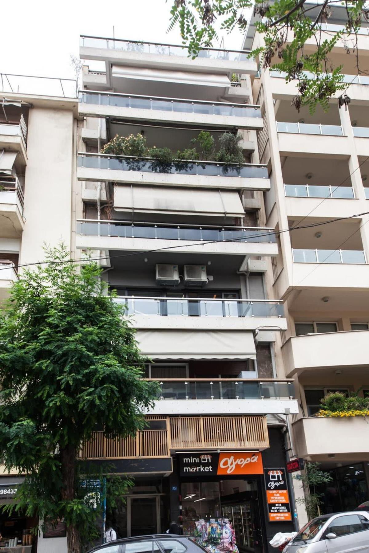 Elegant Urban Escape 1 Bd Apt In Kolonaki Apartment Атина Екстериор снимка